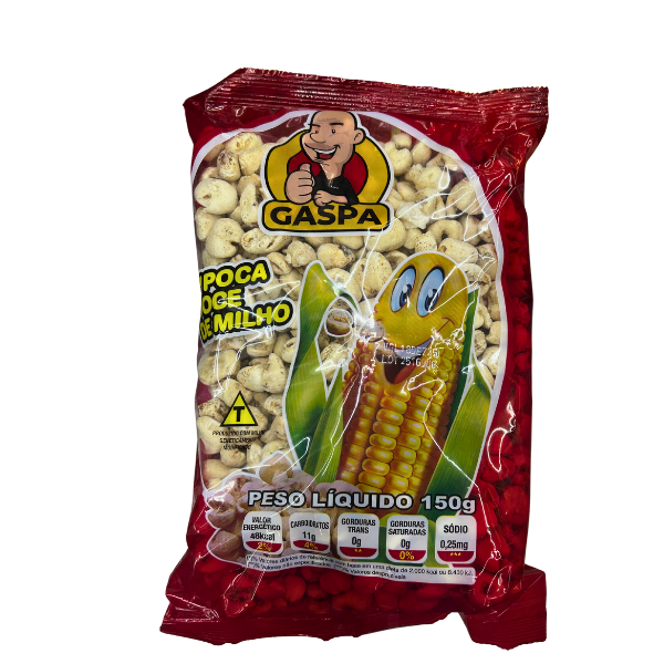 PIPOCA GASPA 150GR DOCE