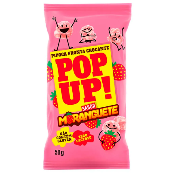 PIPOCA POP UP MORANGUETE 50g