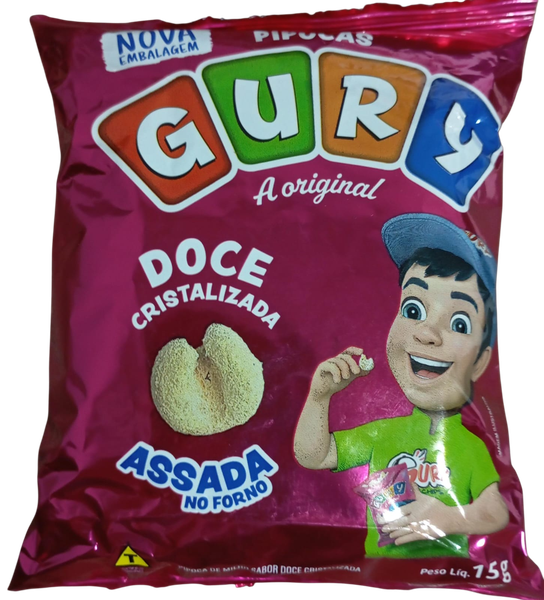 PIPOCA GURY DOCE 15G