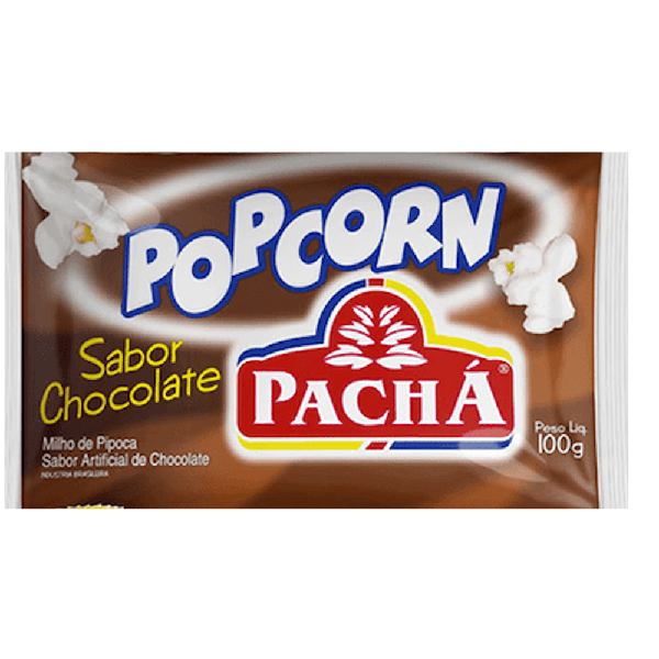 PIPOCA MICROONDAS PACHA 100G CHOCOLATE