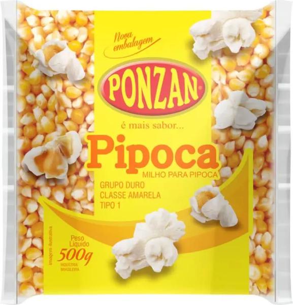 MILHO DE PIPOCA PONZAN 400G