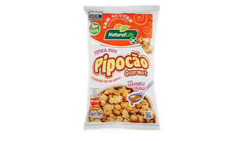PIPOCAO DOCE NATURA LIFE CARAMELO SALGAD