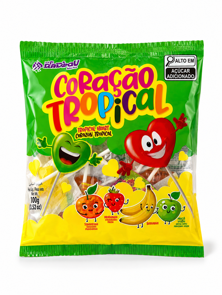 PIRULITO BERBAU 100G CORACAO TROPICAL