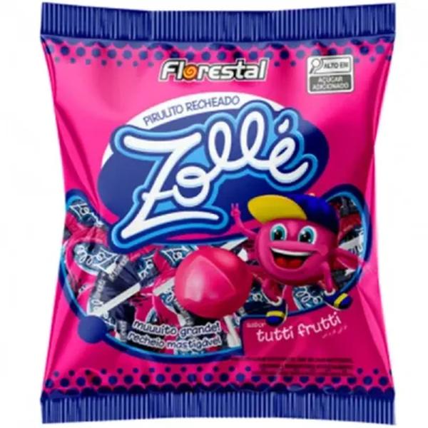 PIRULITO FLORESTAL ZOLLE 480G TUTTI FRUT