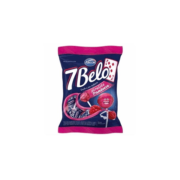 PIRULITO 7 BELO FRAMBOESA 120G