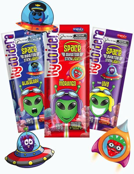 PIRULITO STICKLIGHT KIDOIDEIRA 10G BLUEB