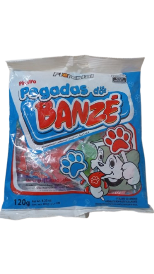 PIRULITO PEGADAS DO BANZE 120G FLORESTAL