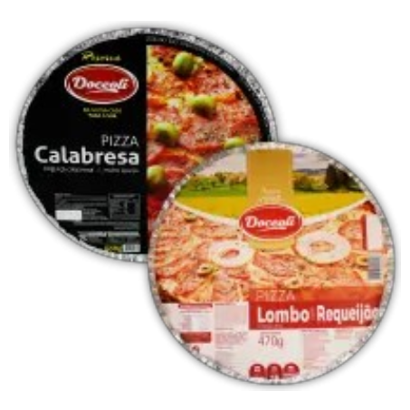 PIZZA DOCEOLI 470G, CALABRESA C/BACON