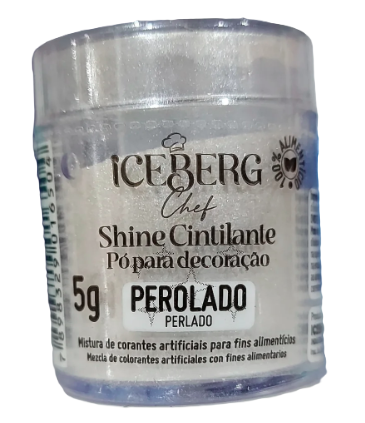 PO P/ DECORACAO CINTILANTE PEROLADO 5G ICEBERG