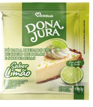 PO RECHEIO E SOBREMESA LIMAO 100G CACAU FOODS