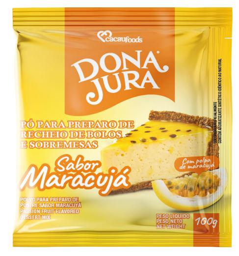 PÓ PARA PREPARO DE RECHEIOS 100G MARACUJÁ