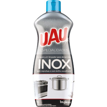 LIMPA VIDROS UAU INOX 200ML