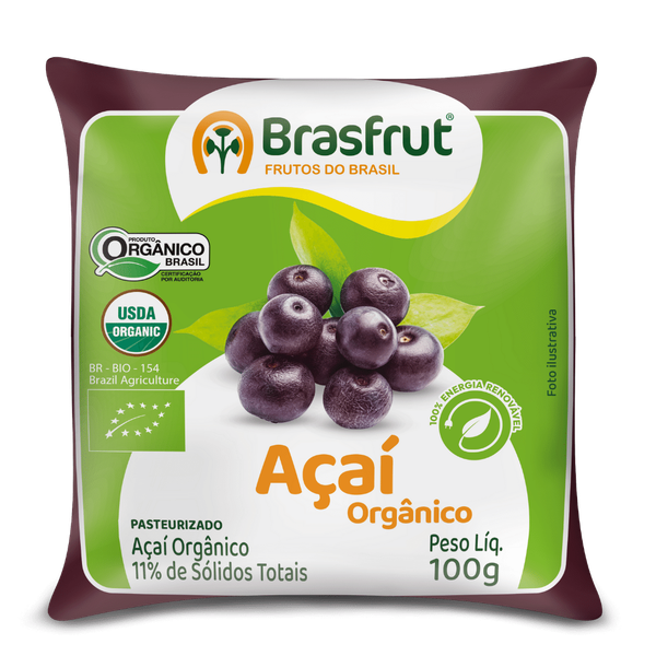 POLPA BRASFRUT ACAI ORGANICO 100G