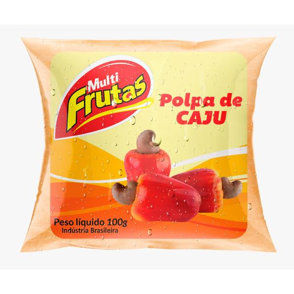 Polpa De Fruta Multi Caju 100g