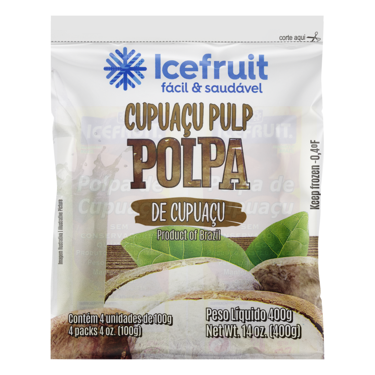 Polpa Cupuacu IceFruit 400g