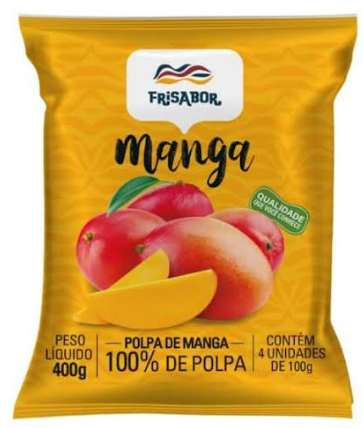 POLPA DE MANGA FRISABOR 400G