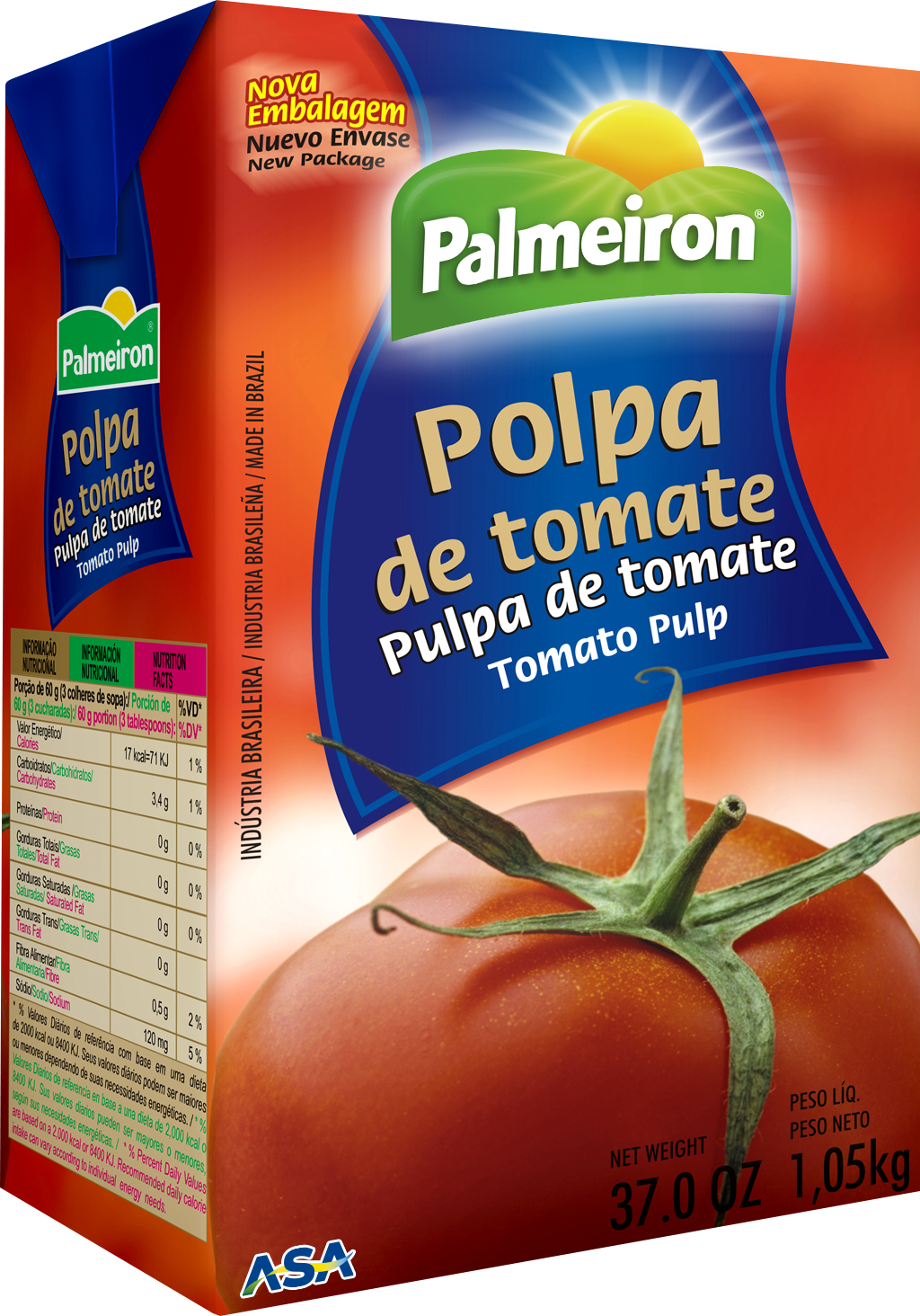 POLPA TOMATE PALMEIRON TP 1.050G