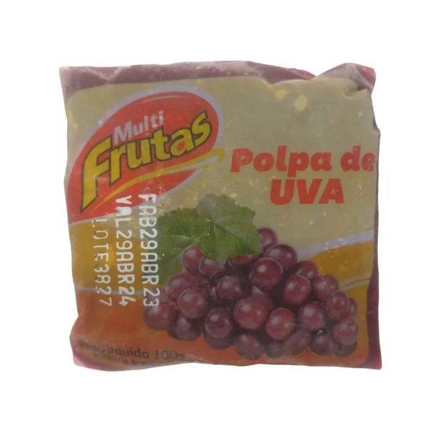 Polpa De Fruta Multi Uva 100g