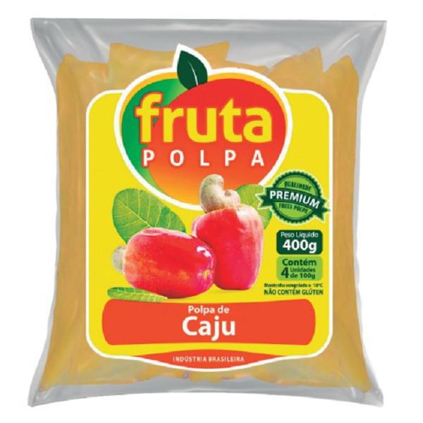 POLPA FRUTA POLPA CAJU PREM 400G