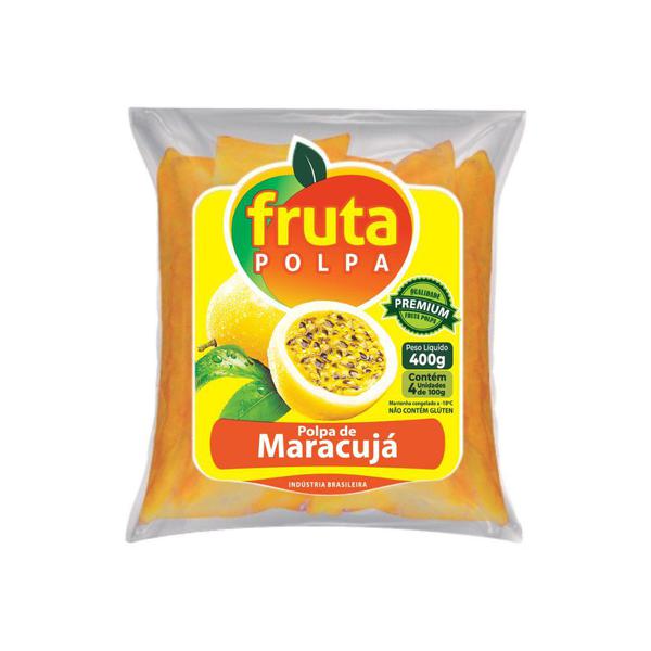 POLPA FRUTA POLPA MARACUJA  PREM 400G
