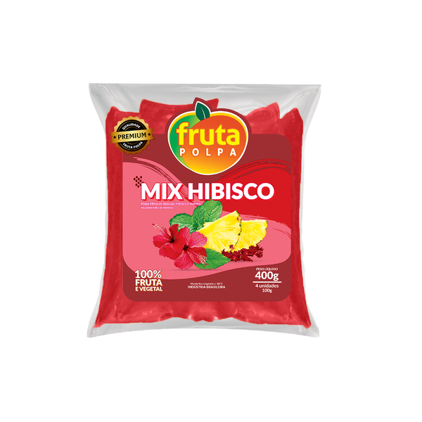 POLPA FRUTA POLPA HIBISCO PREM 400G