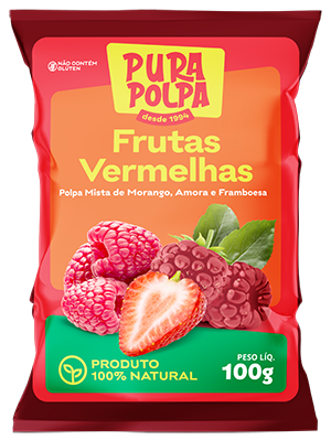 Pura Polpa Ft Vermelhas 100g