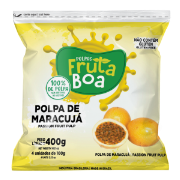 POLPA FRUTA BOA MARACUJA 400G