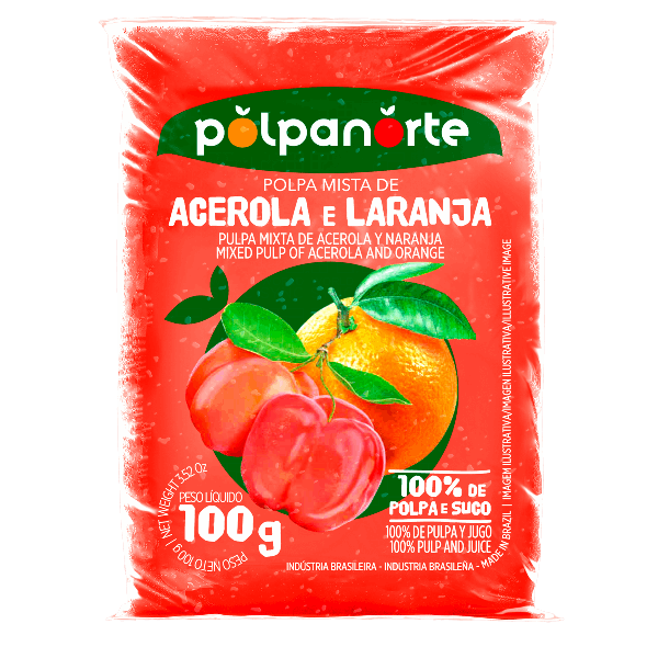 POLPA FRUTA POLPANORTE ACER/LAR100G