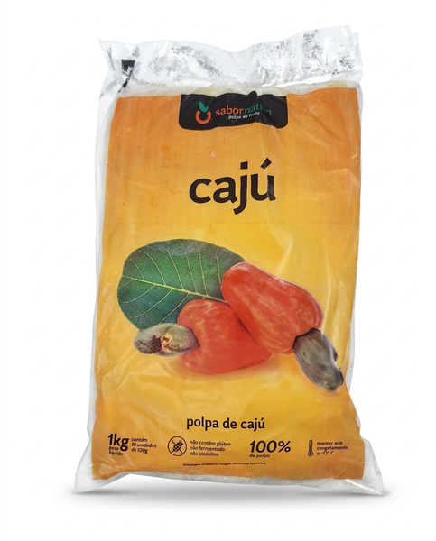 POLPA SABOR NATIVO 1KG CAJU