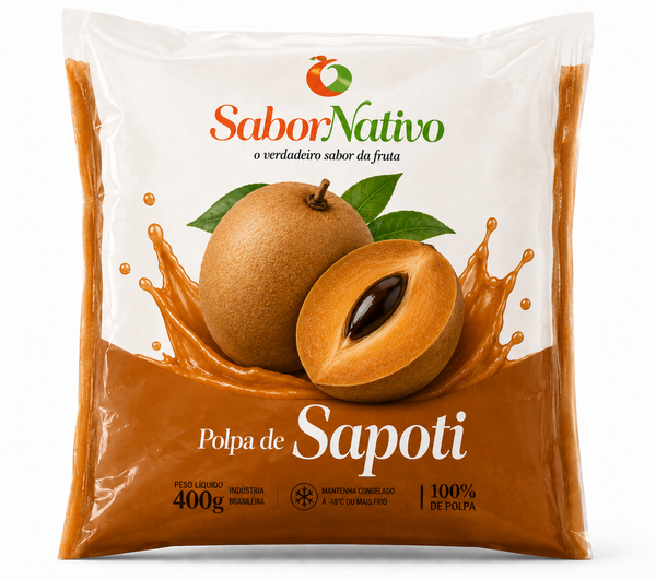 POLPA SABOR NATIVO 400G SAPOTI