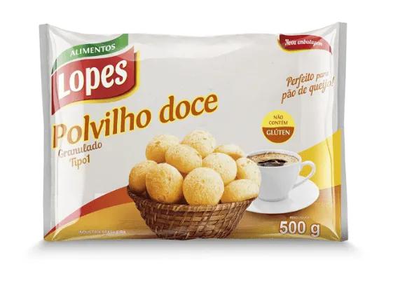 POLVILHO DOCES S GLUTEN LOPES 500G