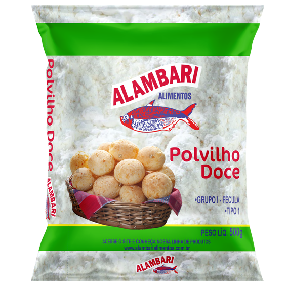 Polvilho Azedo Alambari 500gr