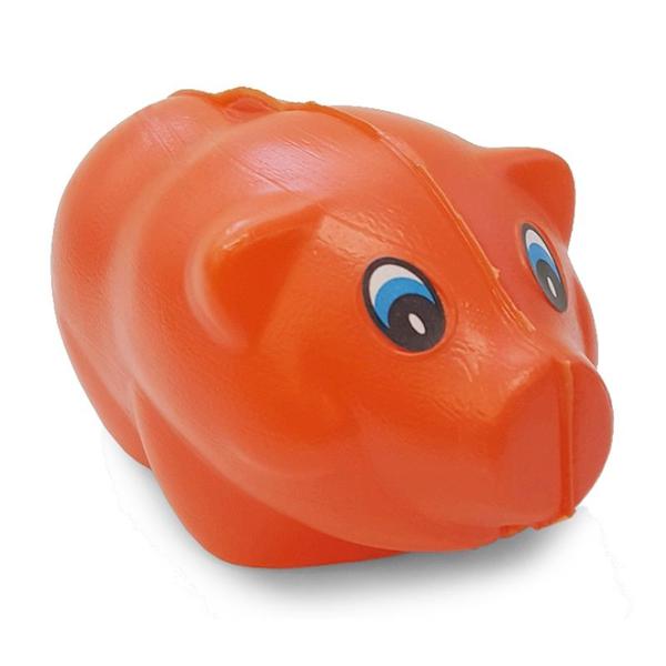 COFRE PORQUINHO 12CM C/3 COLOR MINI TOYS