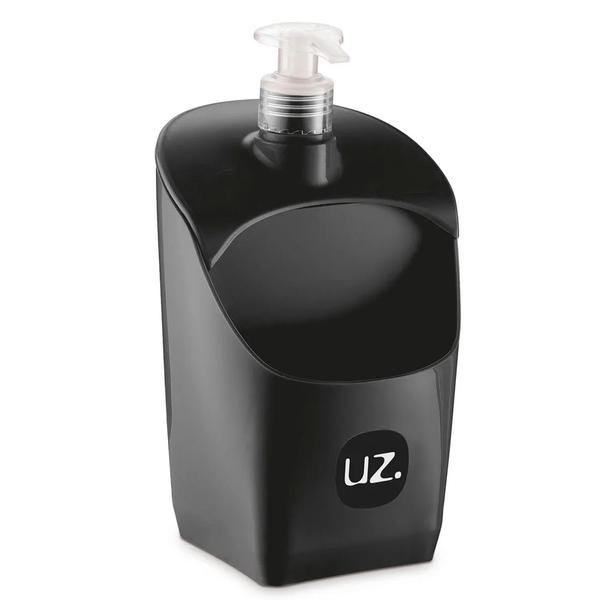 DISPENSER UZ PRETO TRANSLUCIDO PLASTICO