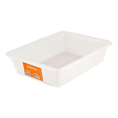 BANDEJA BRANCA MEDIA