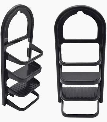 PORTA SHAMPOO NITRONPLAST PRATELEIRA MADRID PRETA