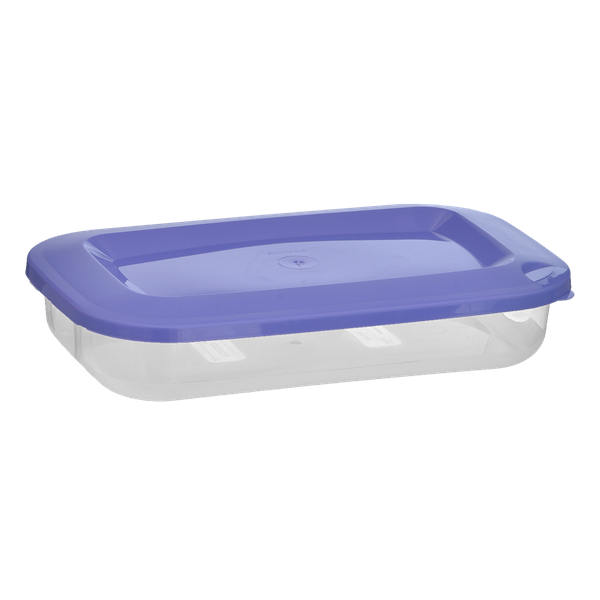 POTE HERMETICO RETANGULAR MEDIO RASO 1,125 LTS