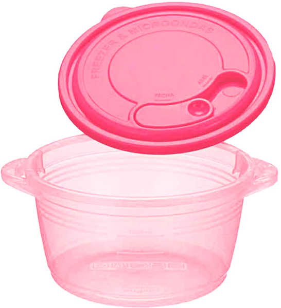 POTE PLASTICO RED PURA CASA  850ML