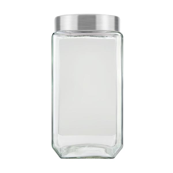 POTE DE VIDRO INVICTA QUADRADO COLOR 2,2L