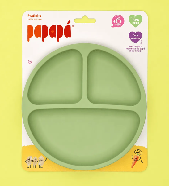 PRATINHO VENTOSA VERDE PAPAPA 1UN