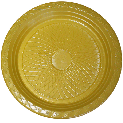 PRATO RASO FORFEST 18CM DOURADO