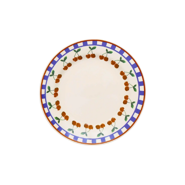 PRATO OXFORD 24CM RASO JARDIM CEREJAS