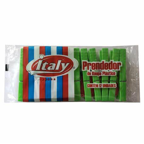 GRAMPO ROUPA ITALY PLASTICO C/12