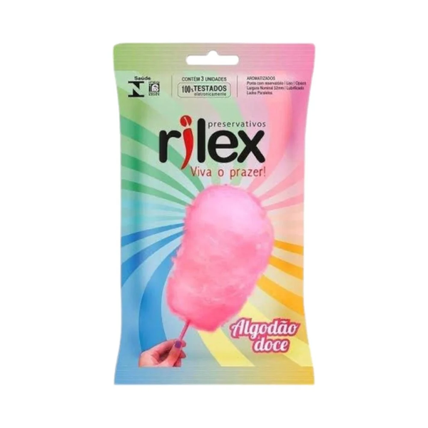 PRESERVATIVO RILEX ALGODAO DOCE 3UND