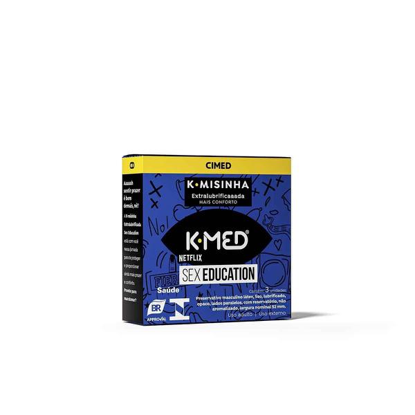 PRESERVATIVO K-MED K-MISINHA SEX EDUCATION 3UN