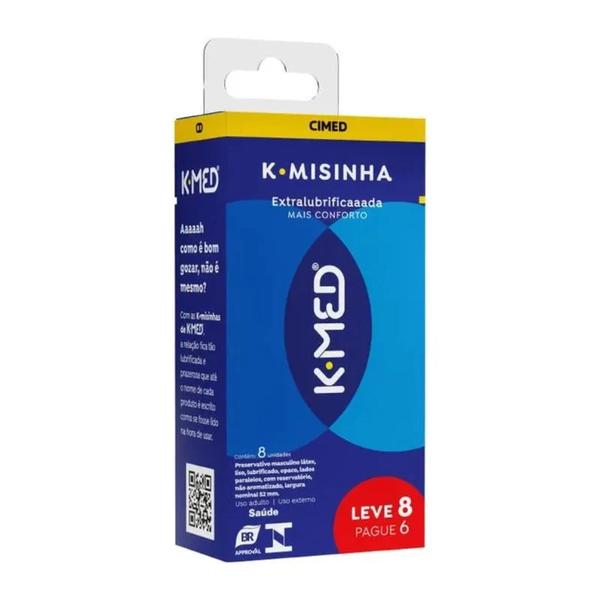 PRESERV K-MISINHA K-MED 8UN EXTRA LUBRIF.