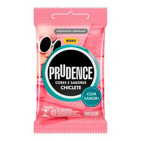 PRESERVATIVO PRUDENCE CHICLETE C/3UN