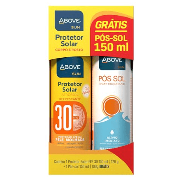 KIT KIT ABOVE PROTETOR SOLAR FPS30 150ML