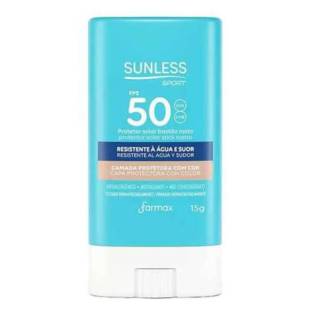 PROTETOR SOLAR FAC SUNLESS FPS50 15G BAS