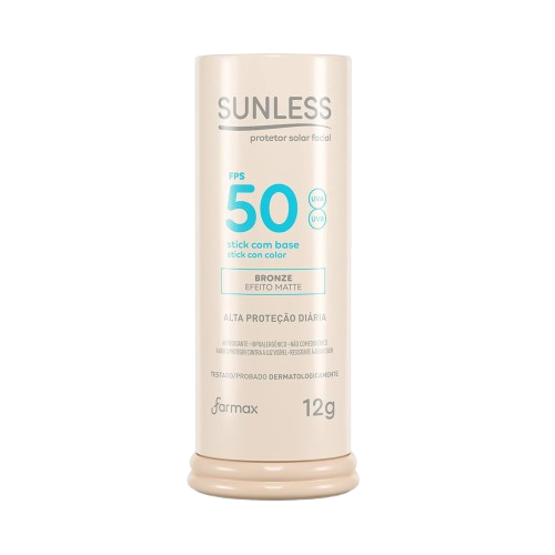 PROTETOR SOLAR SUNLESS STICK FPS 50